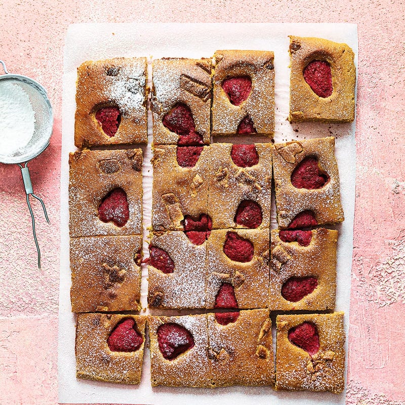 Photo of Raspberry blondies by WW