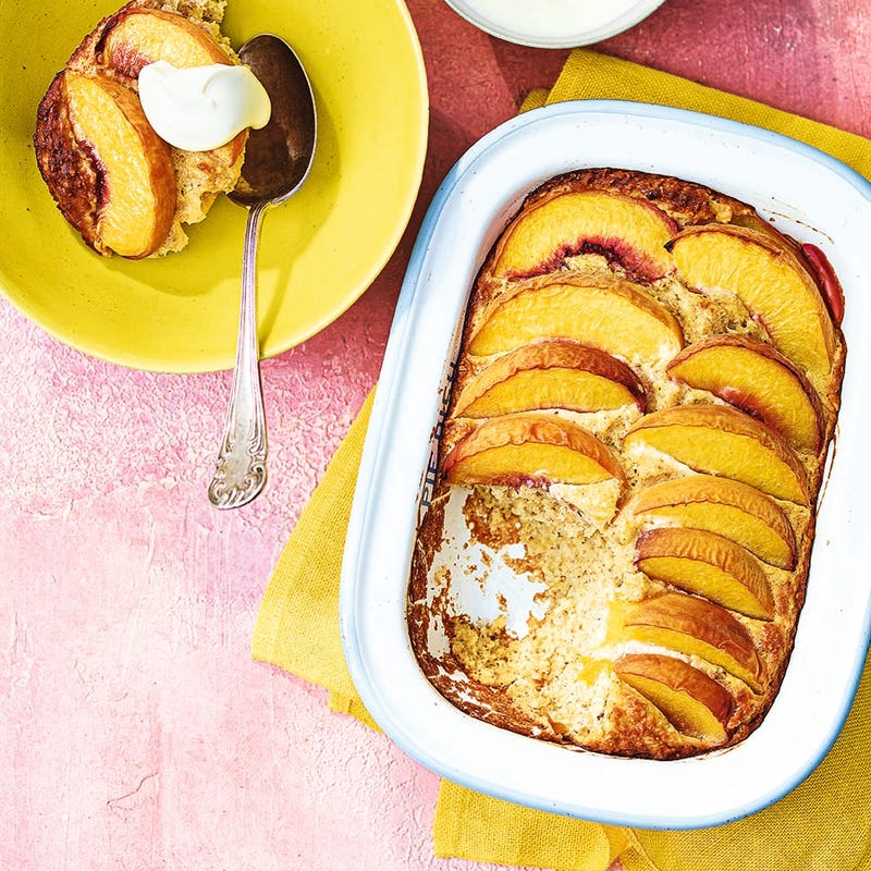Photo of Peaches & almond baked oats by WW