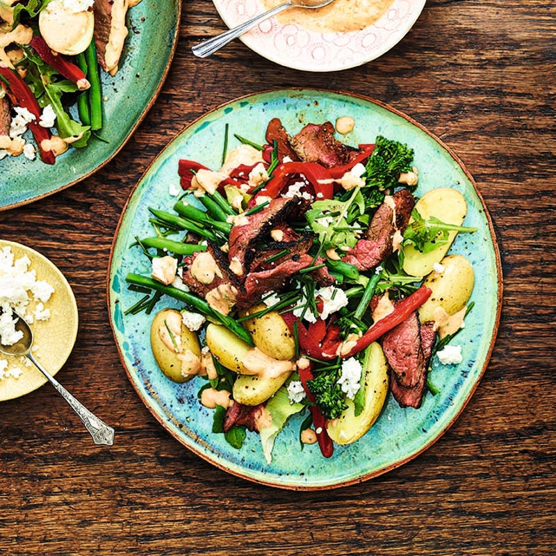 Photo of Harissa steak salad by WW