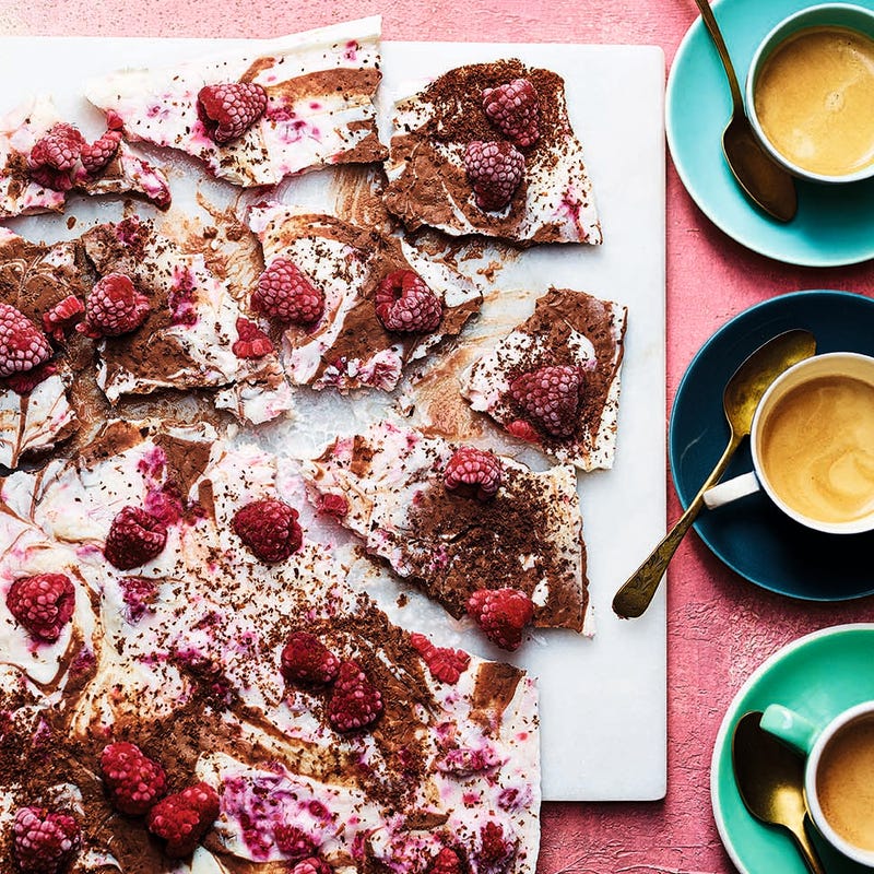 Photo of Frozen chocolate & raspberry bark by WW