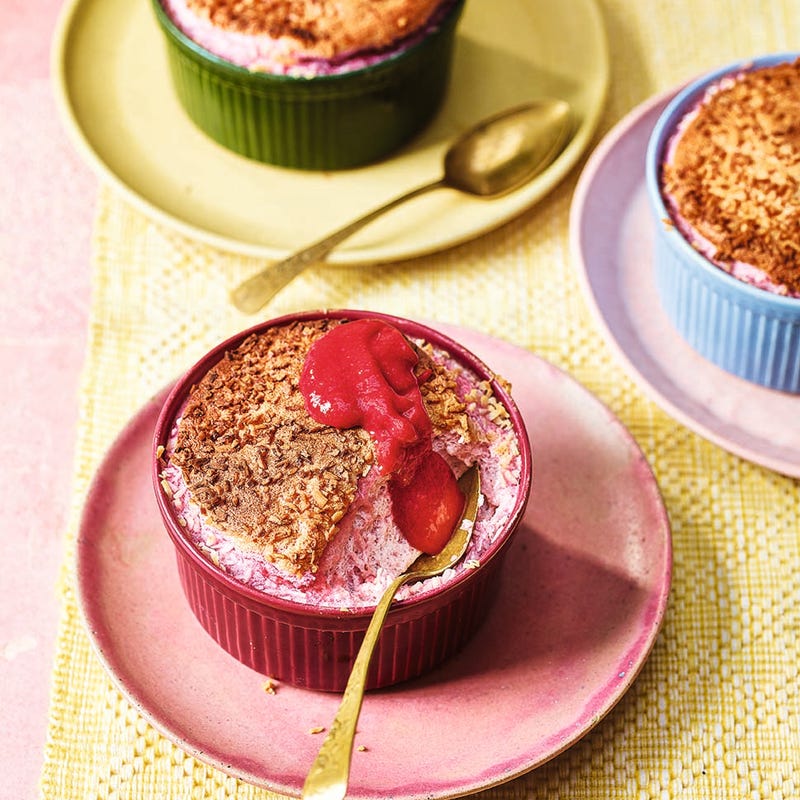 Photo of Raspberry & coconut soufflés by WW