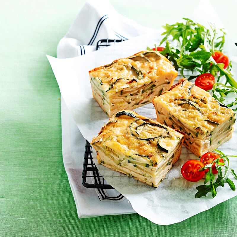 Foto van Gezonde courgettetaart door WW