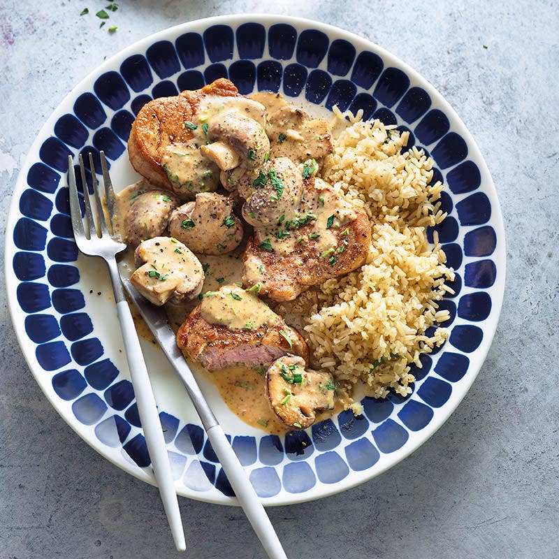 Dänisches Schweinsfilet in Senfsauce