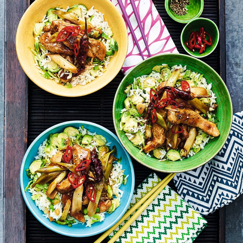 Photo of Kung pao turkey stir-fry by WW