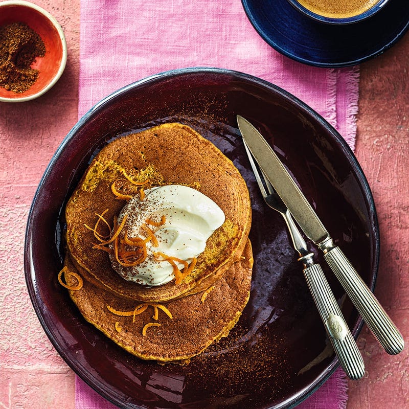 Photo of Pumpkin pie pancakes by WW