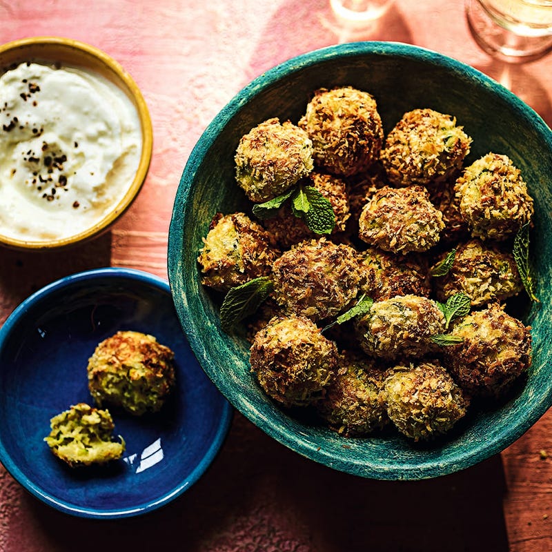 Photo of Courgette bites with feta dip by WW
