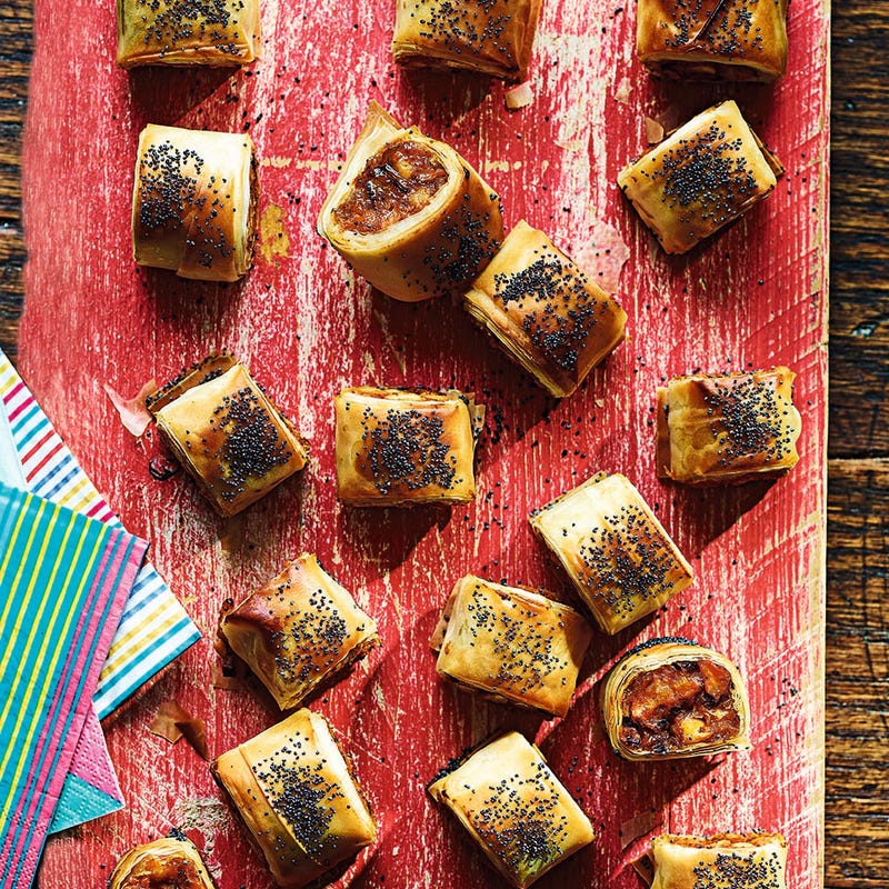 Photo of Sweet potato & chickpea filo rolls by WW