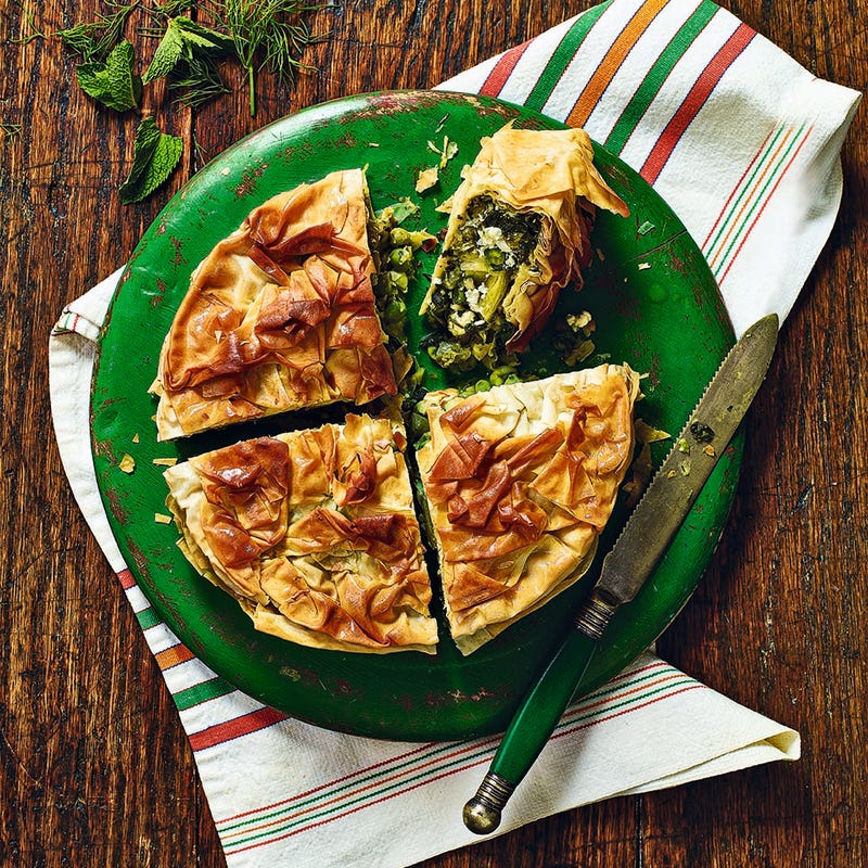 Photo of Spring vegetable spanakopita by WW