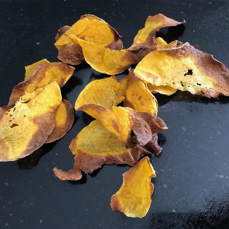 Sarah’s air fryer pumpkin crisps
