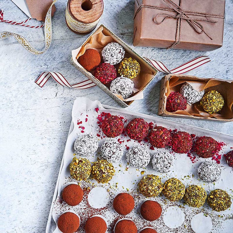 Photo of Peppermint & raspberry truffles by WW