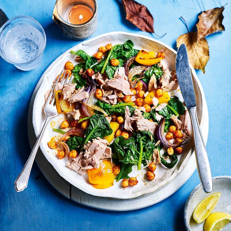 Photo of Smoky tuna & chickpea pan-fry by WW