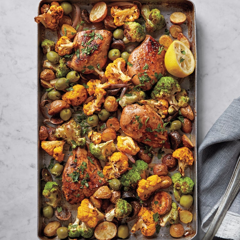 Poulet à l’ail et au thym