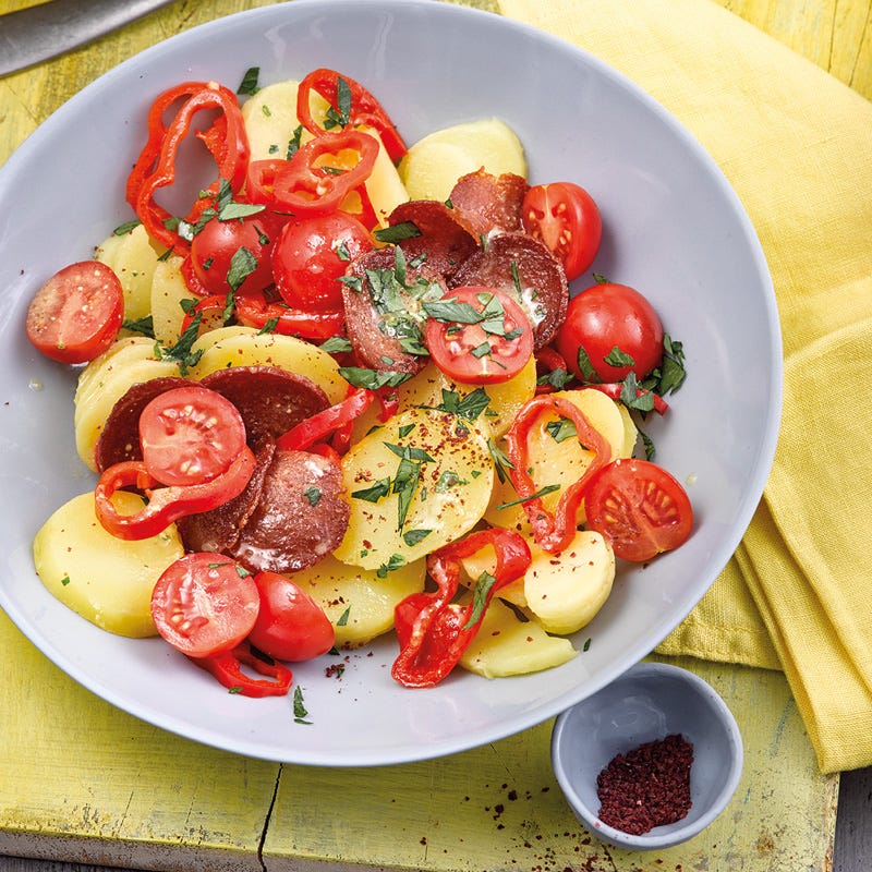 Türkischer Kartoffelsalat mit Sucuk