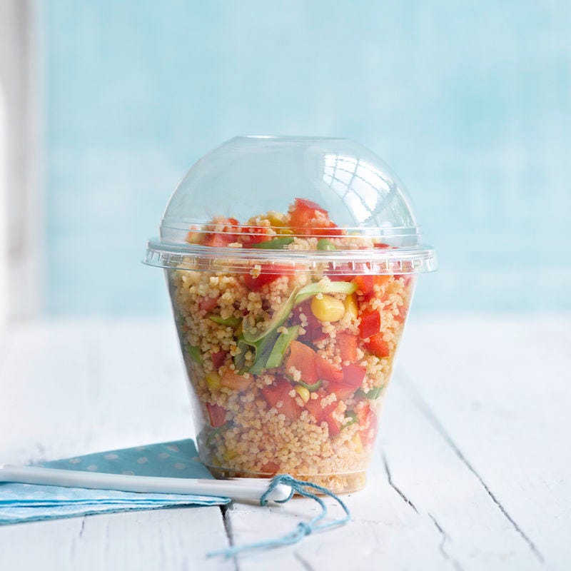 Asiatisch-scharfer Couscoussalat