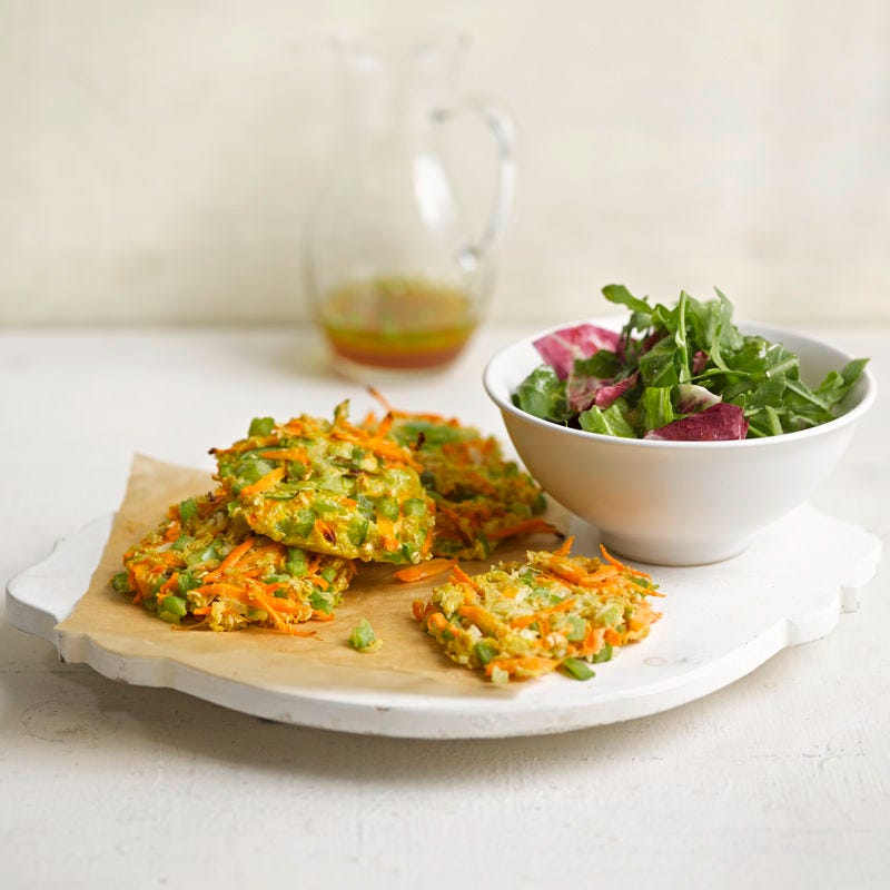 Gemüsetaler mögen Salat