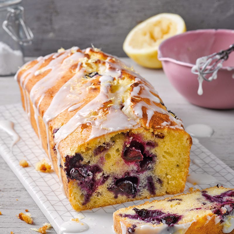 Heidelbeer-Zitronen-Kuchen