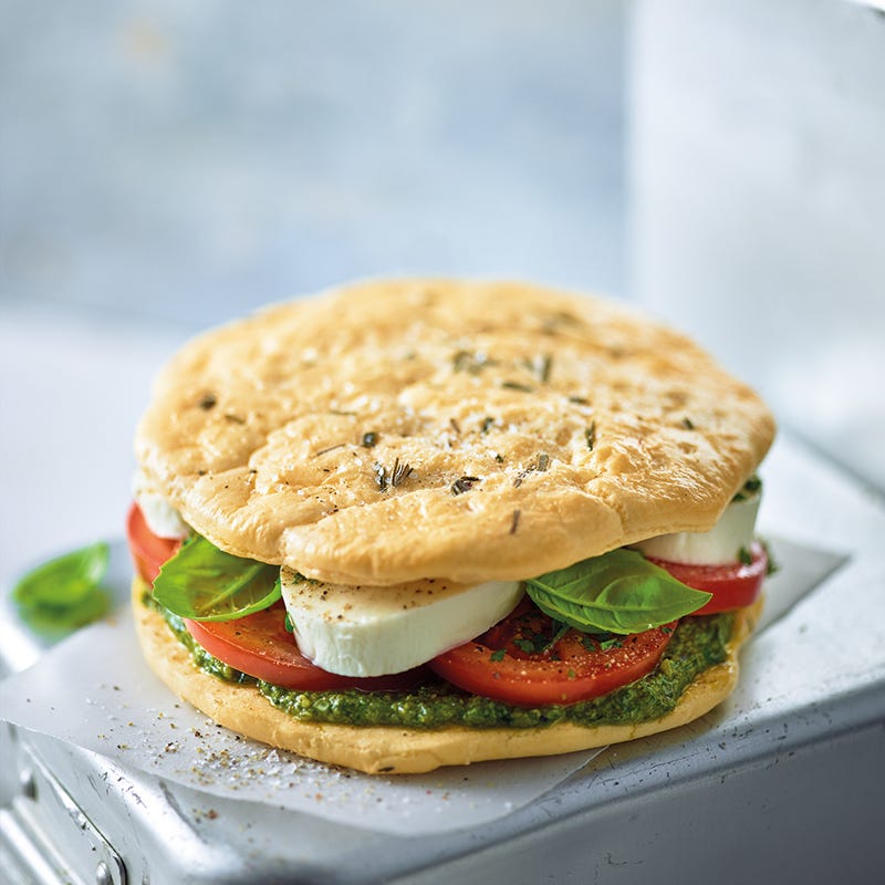 Foto van Omeletsandwich caprese door WW