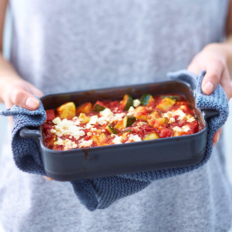 Zucchini-Tomaten-Auflauf