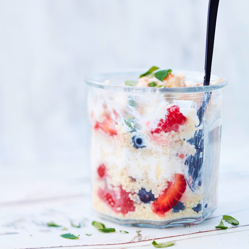 Couscous-Beeren-Snack