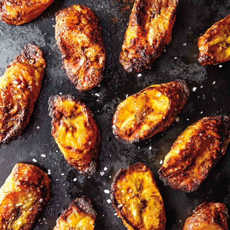 Sweet ginger plantains