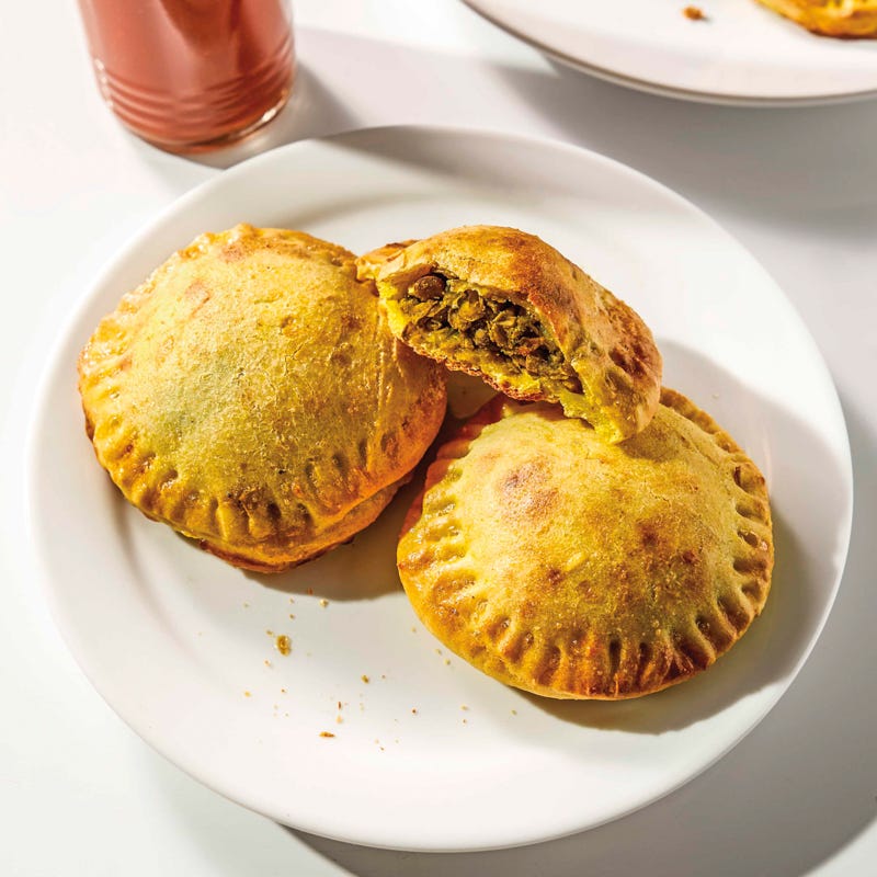 Spicy lentil patties
