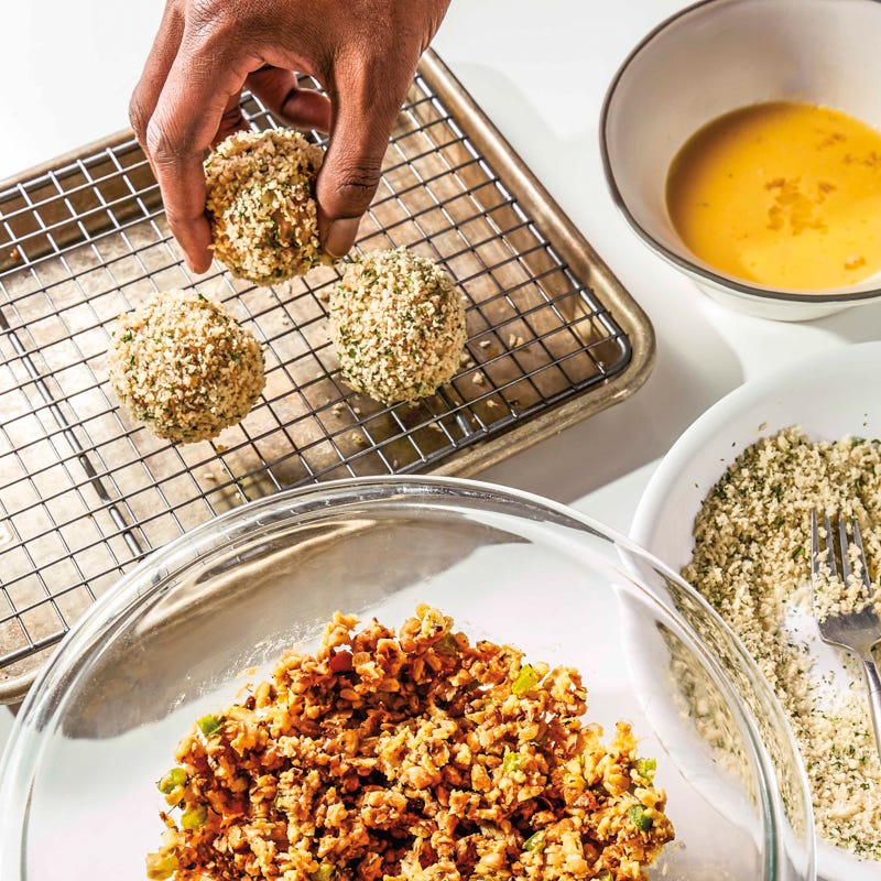 Hoppin’ John fritters