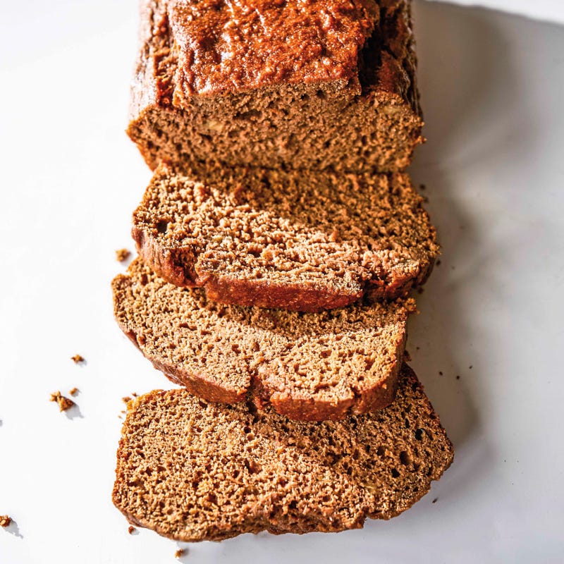 Banana gingerbread