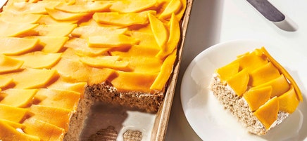 Coconut milk rum cake