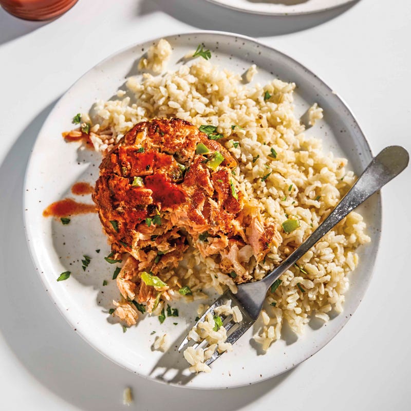 Simple salmon patties