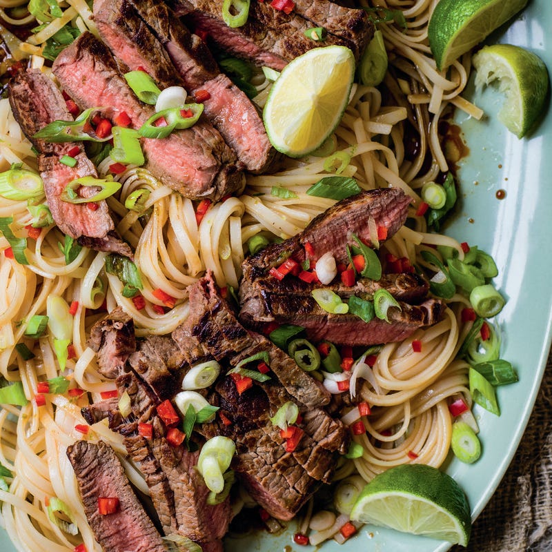 Foto van Eenvoudige Thaise biefstuksalade door WW