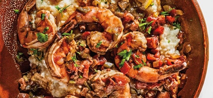 Creole shrimp & grits