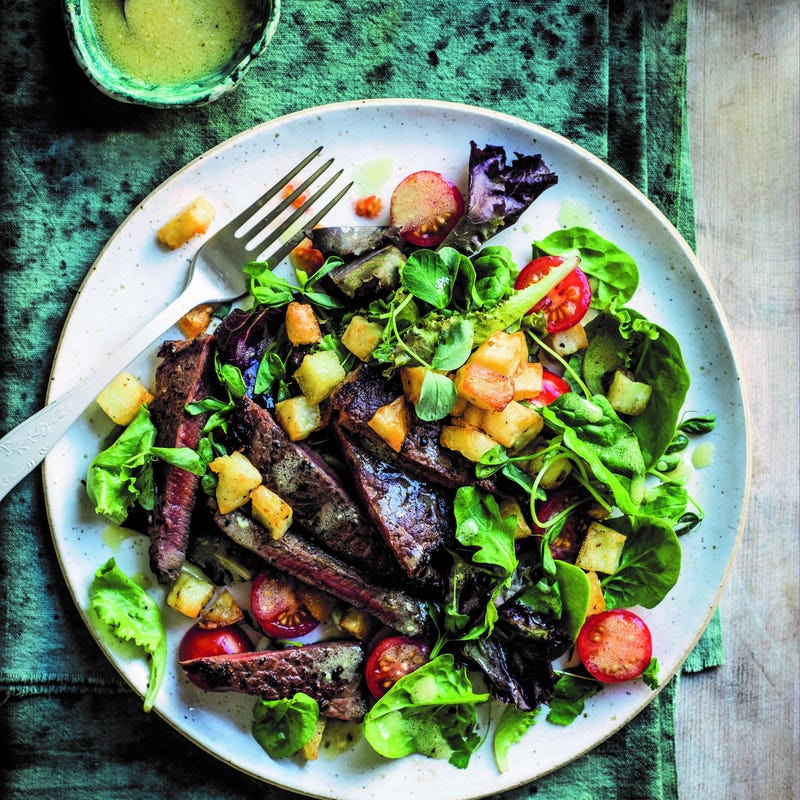 Foto van Salade van bieflapjes & aardappel door WW