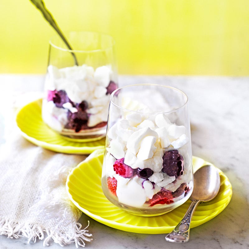 Foto van Bessentoetje met meringue door WW