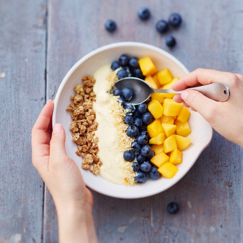 Kokos-Mango-Bowl