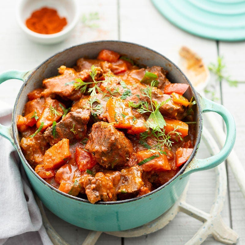 Mijoté de bœuf au paprika