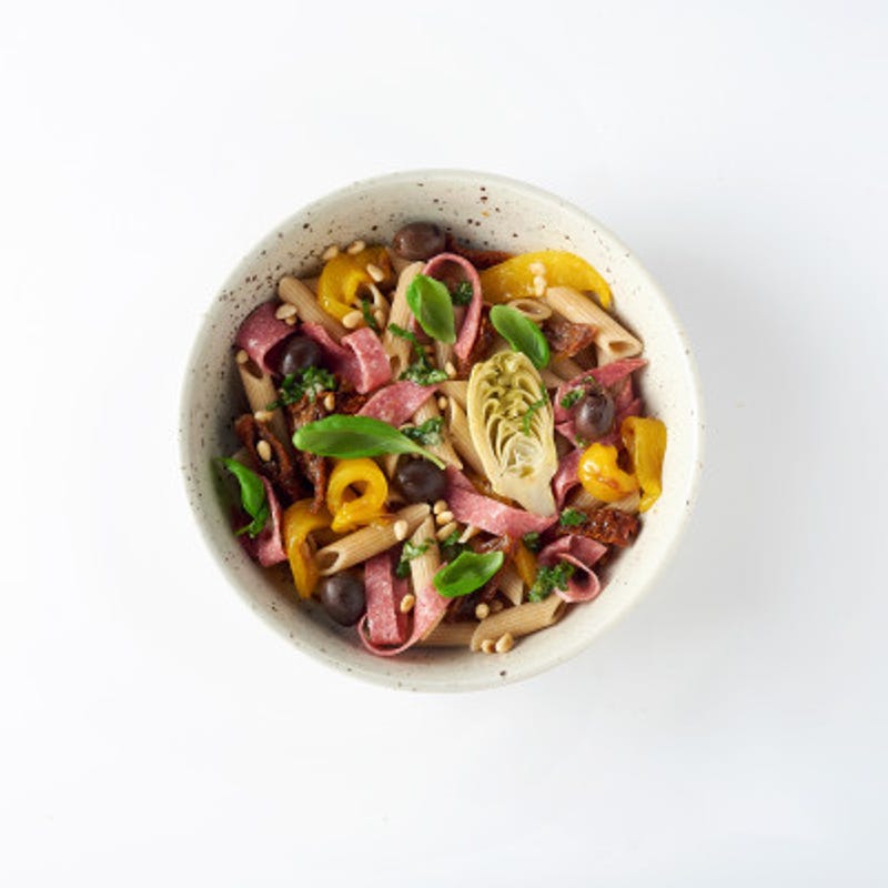 Photo de Salade de pâtes au salami et tomates séchées prise par WW