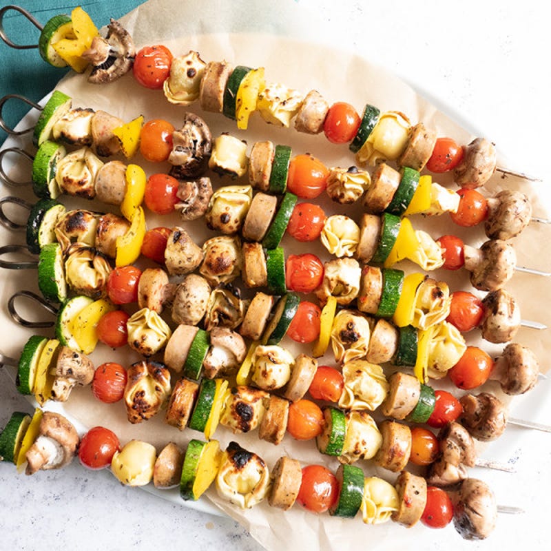 Photo of Grilled pasta skewers by WW