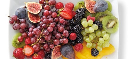 Fresh fruit platter