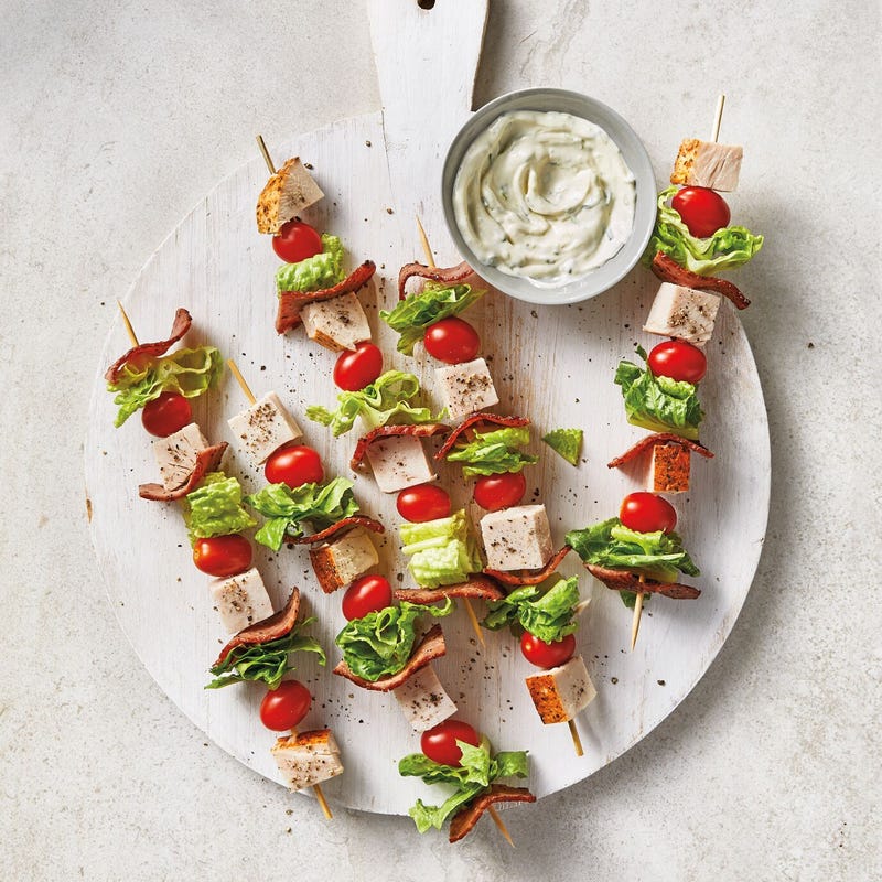 Photo of Turkey club skewers by WW