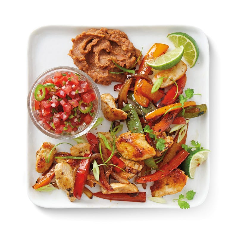 Photo of Easy chicken fajita dinner by WW