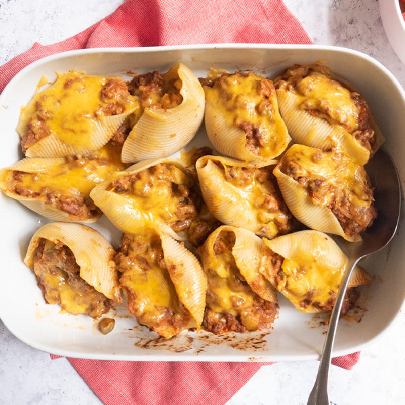 Photo of Cheeseburger Stuffed Shells by WW