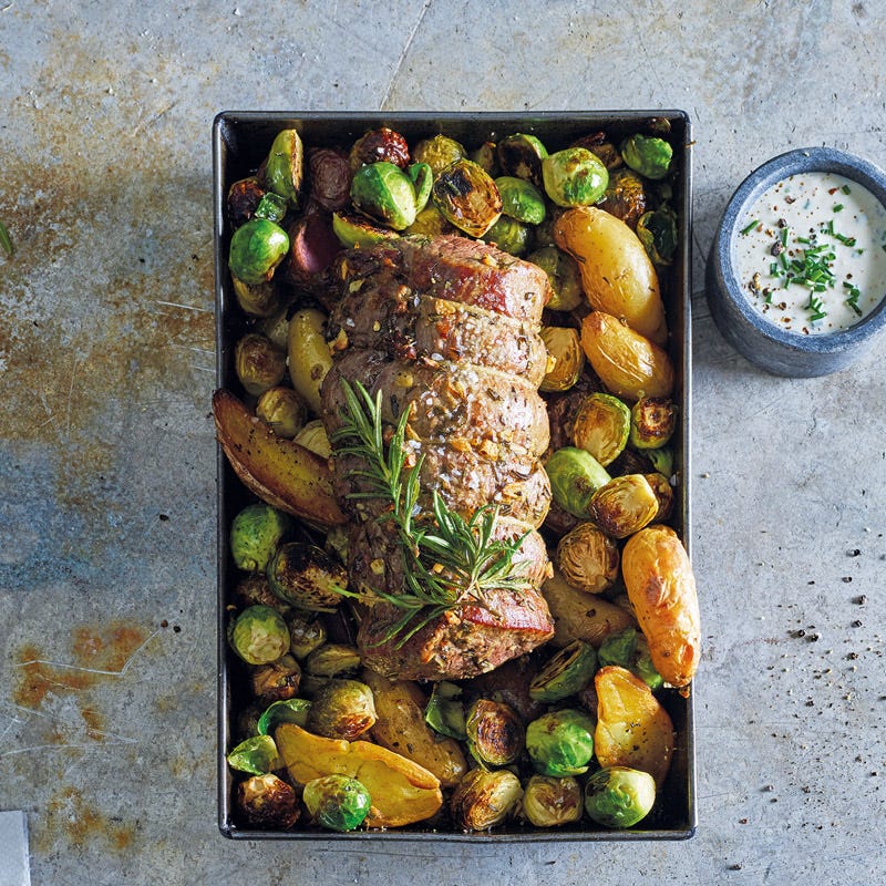 Rinderfilet mit Drillingenund Meerrettichcreme