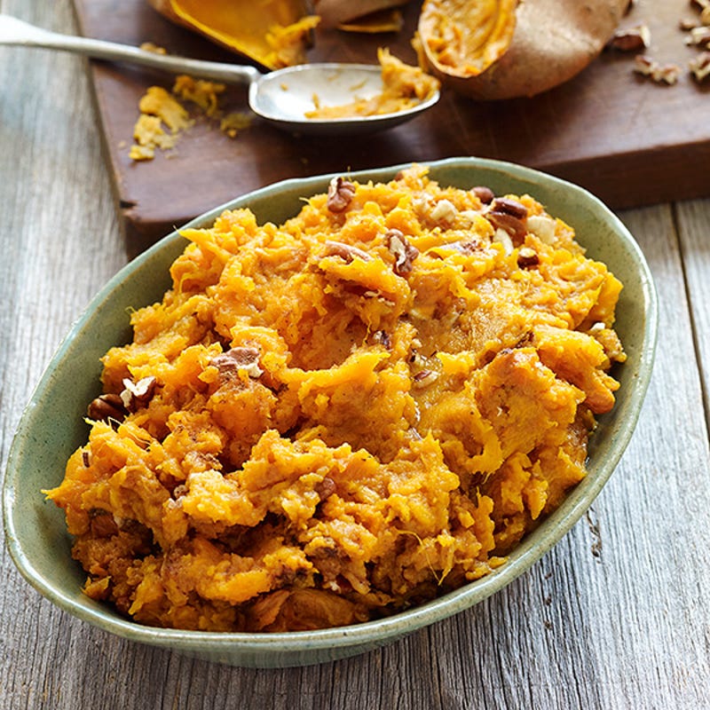 Photo de Purée de patate douce épicée aux pacanes par WW