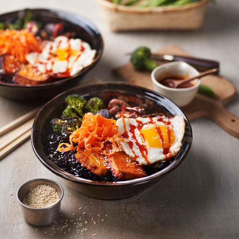 ViktVäktarna - Bibimbap med het tofu