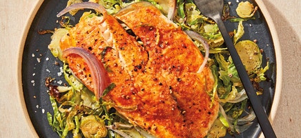 Grilled Tilapia & Brussels Sprout Packets