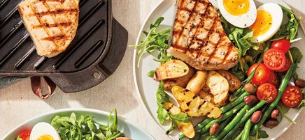 Grilled Swordfish Niçoise