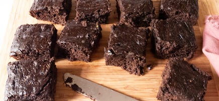 Brownies aux courgettes
