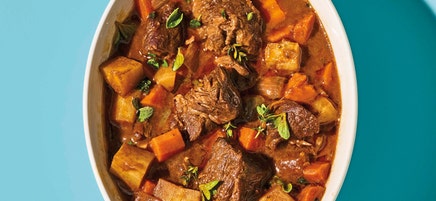 Slow-cooker chocolate beef stew