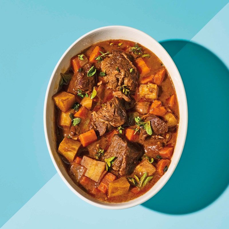 Slow-cooker chocolate beef stew