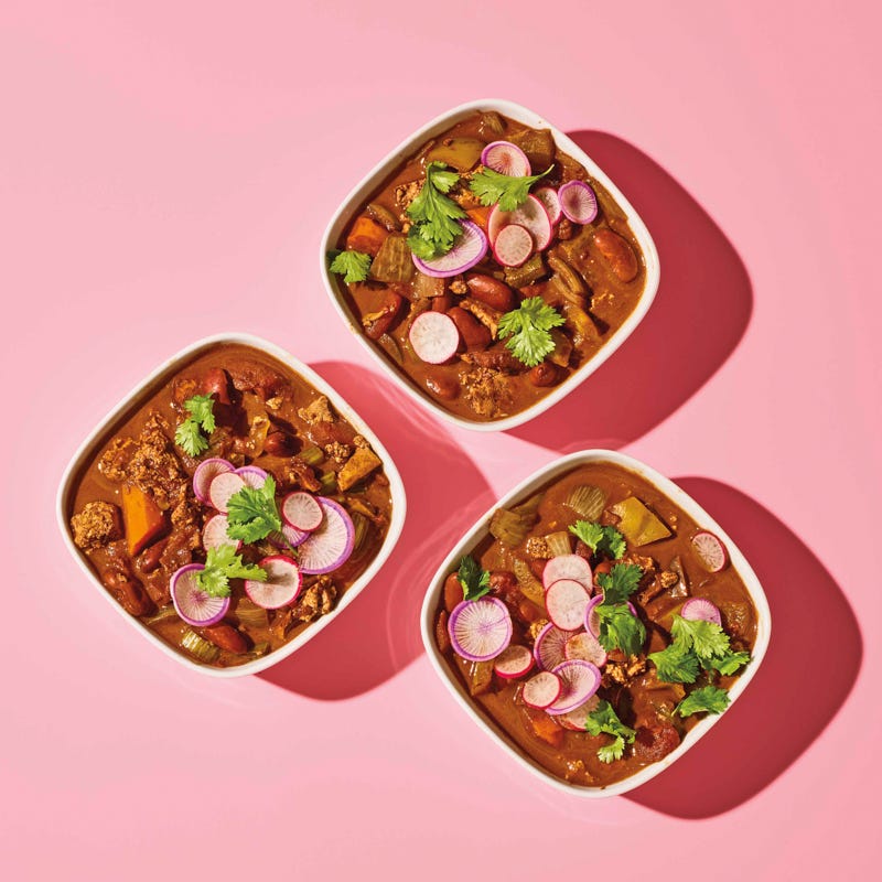 Chocolate tofu chili